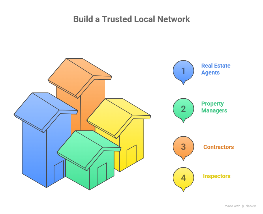 Build a Trusted Local Network Infographic