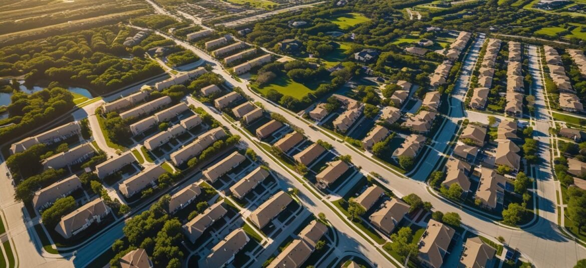 cypress houston aerial view